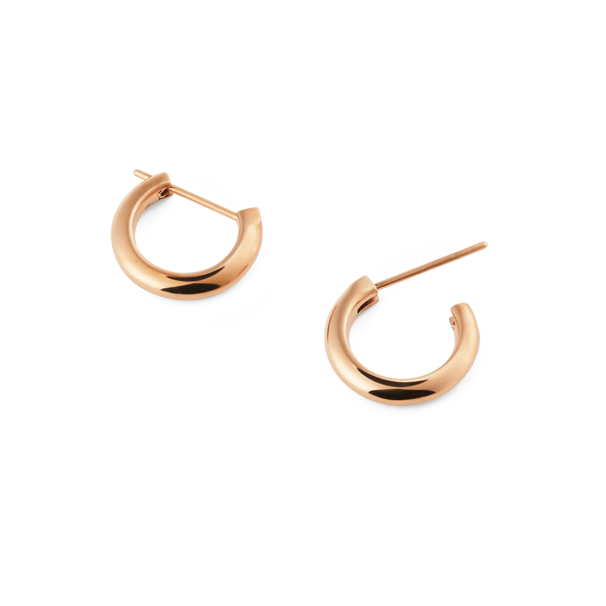 Arch Earring Rose Gold 9mm - Image 4