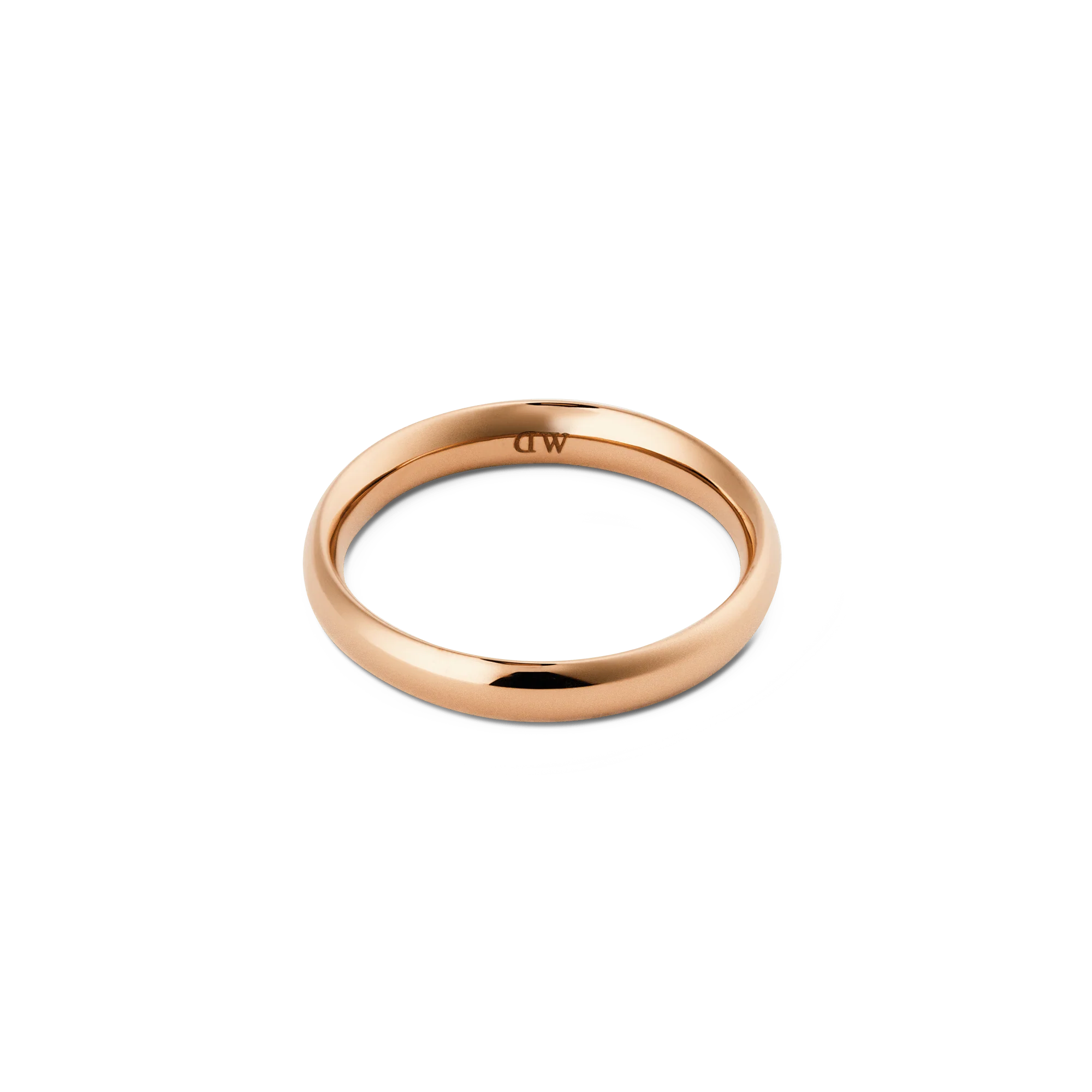 Arch Ring Rose Gold 3.5mm - Image 4