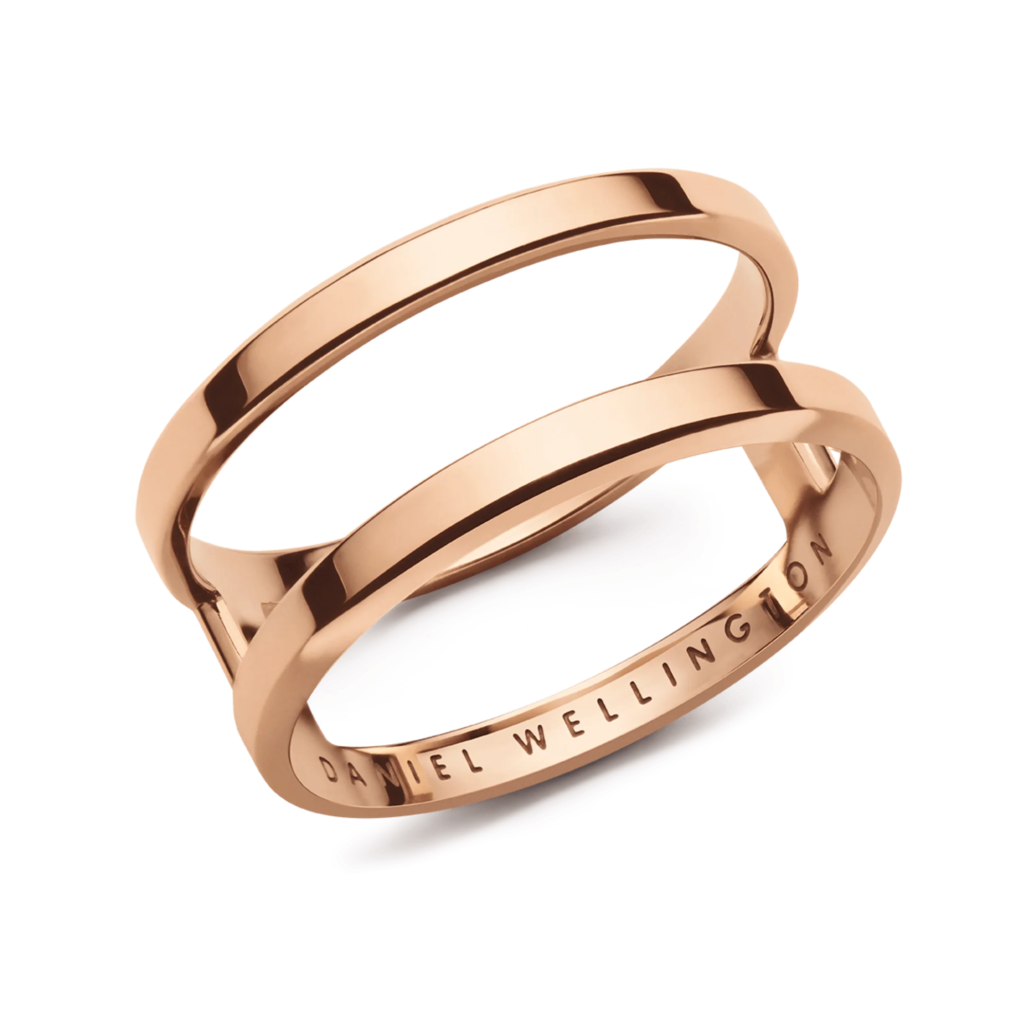 Elan Dual Ring Rose Gold - Image 4