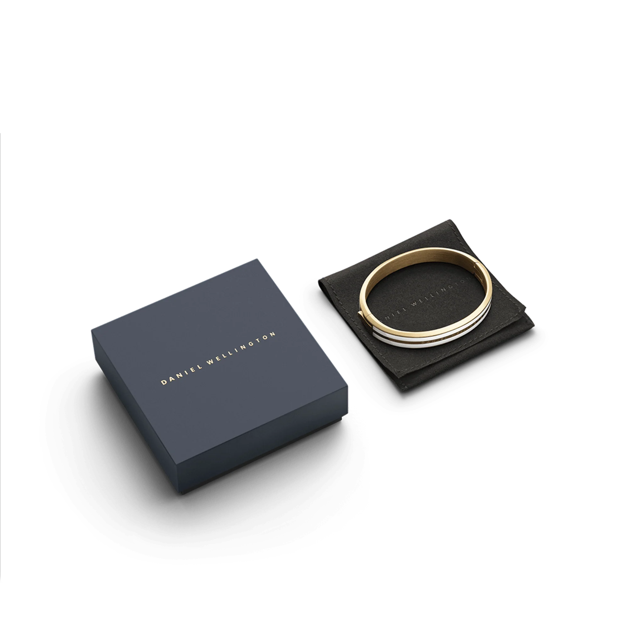 Emalie Infinite Gold Satin White - Image 3