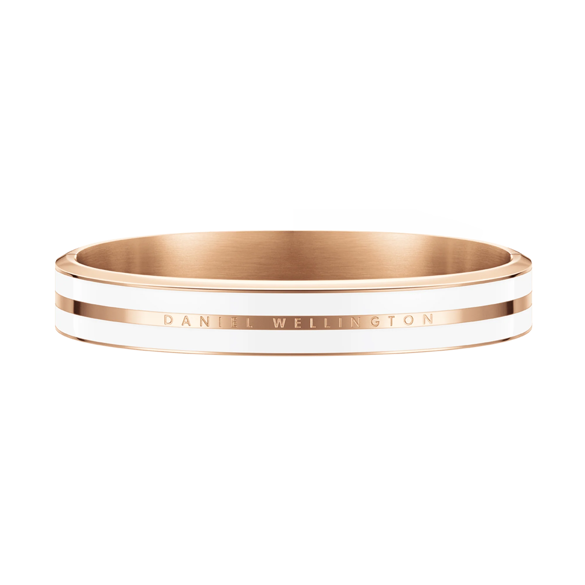 Emalie Infinite Rose Gold Satin White - Image 4
