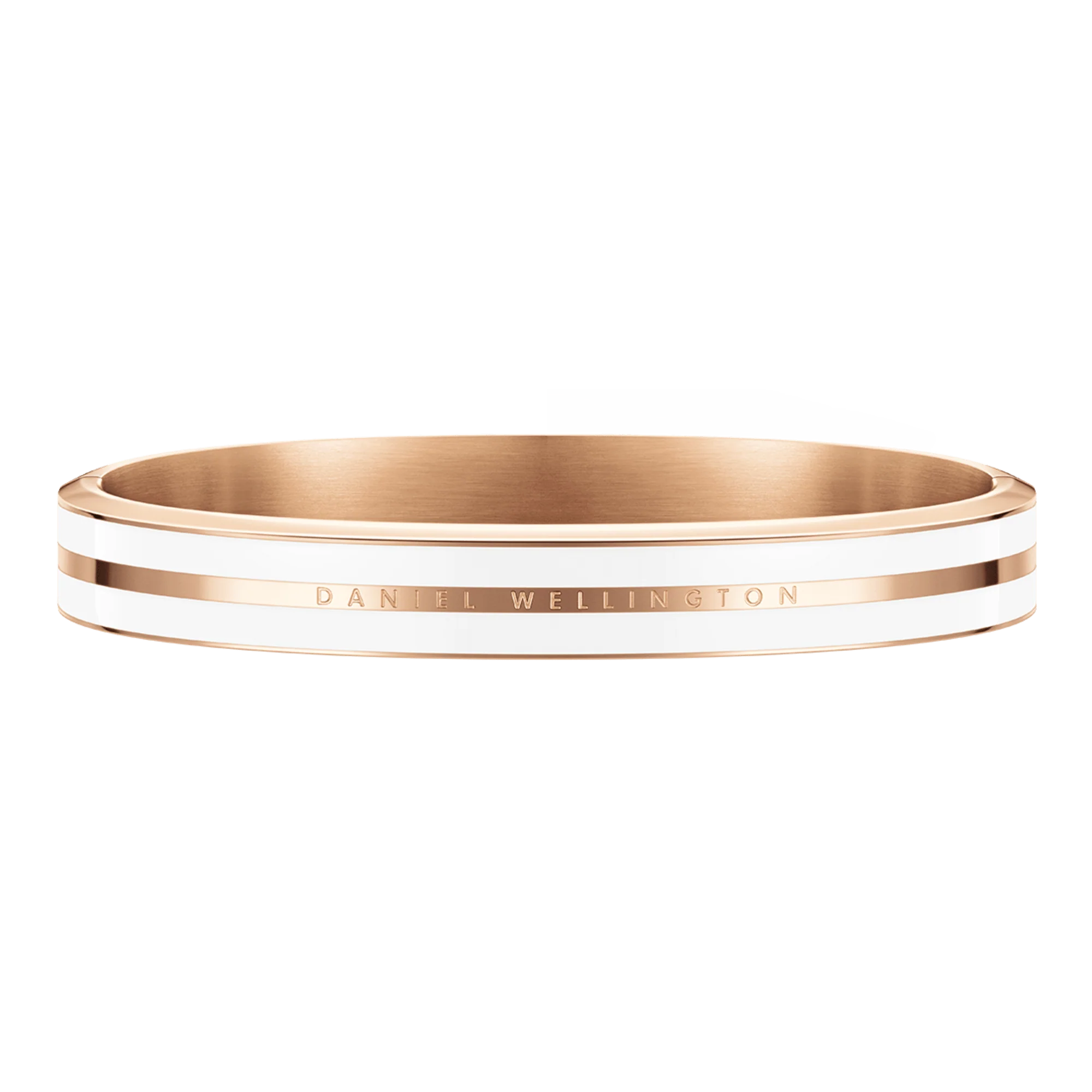 Emalie Infinite Rose Gold Satin White - Image 5