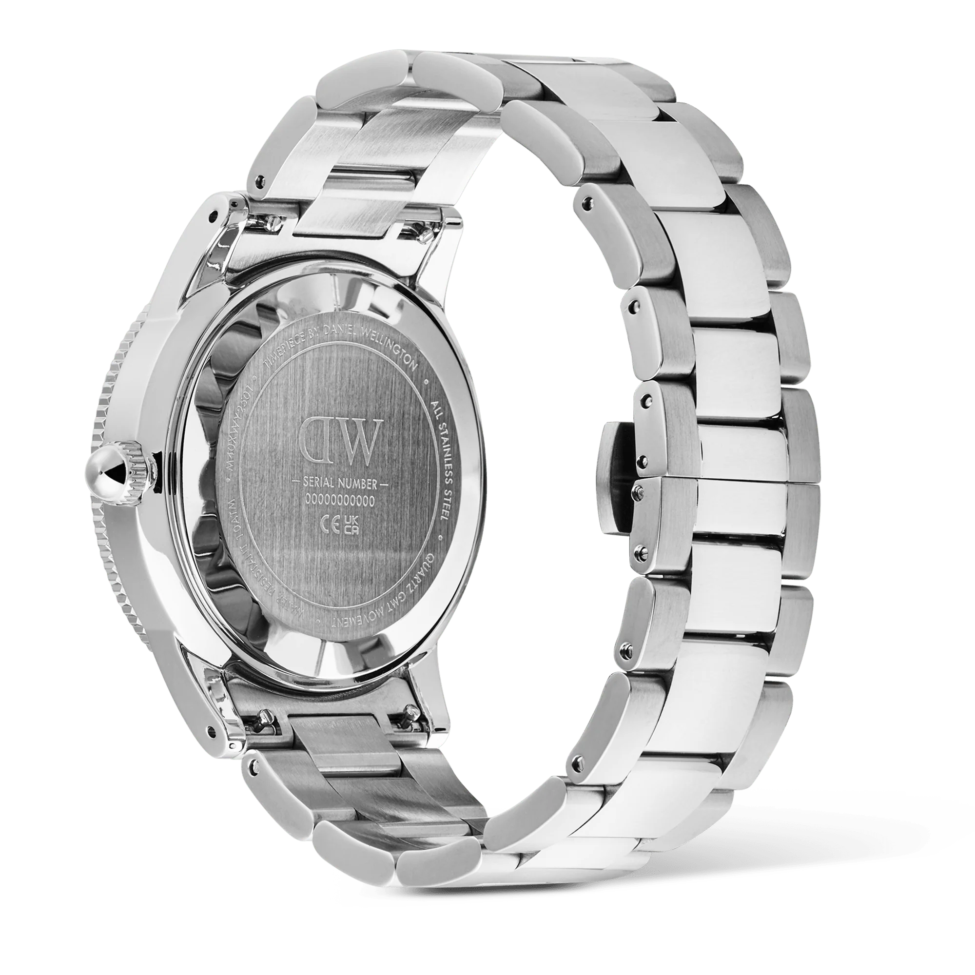 Iconic GMT Link Black Ceramic Bezel Silver - Image 4