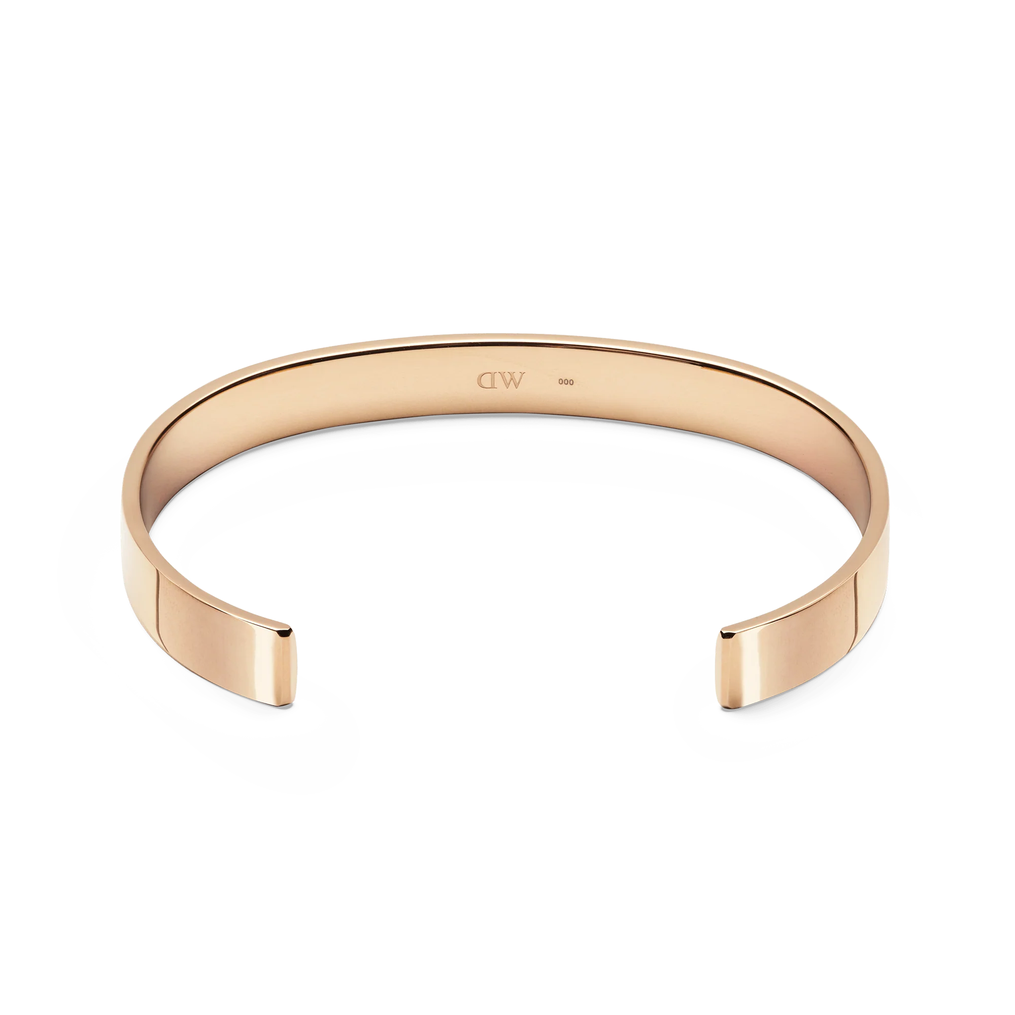 Line Cuff Polished Rose Gold - Image 4