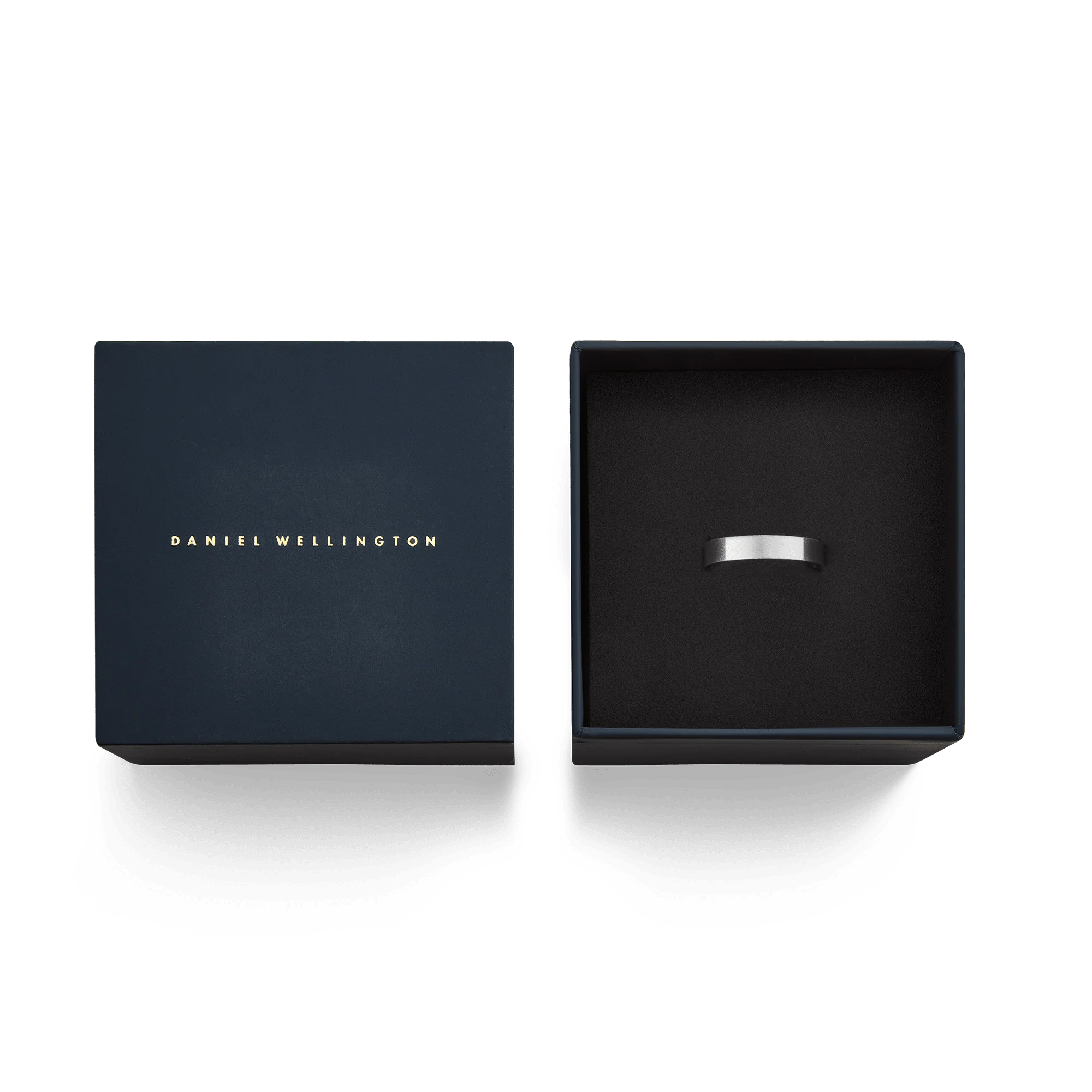 Line Ring Brushed Silver 4.5mm - Image 5