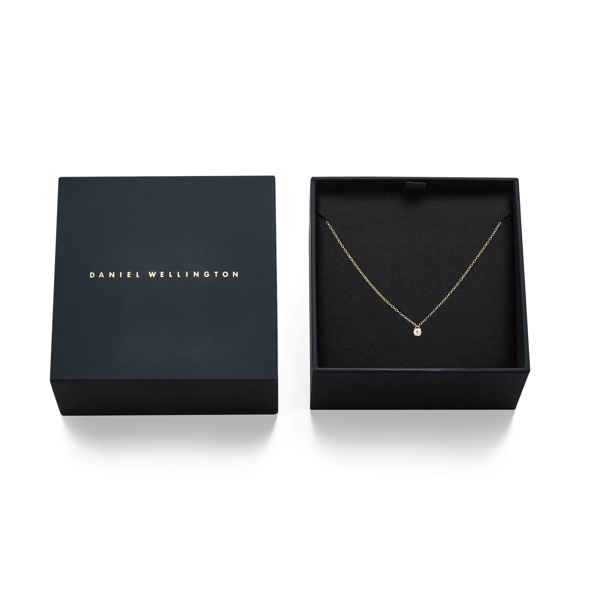 Mirelle Solitaire Necklace Gold - Image 5