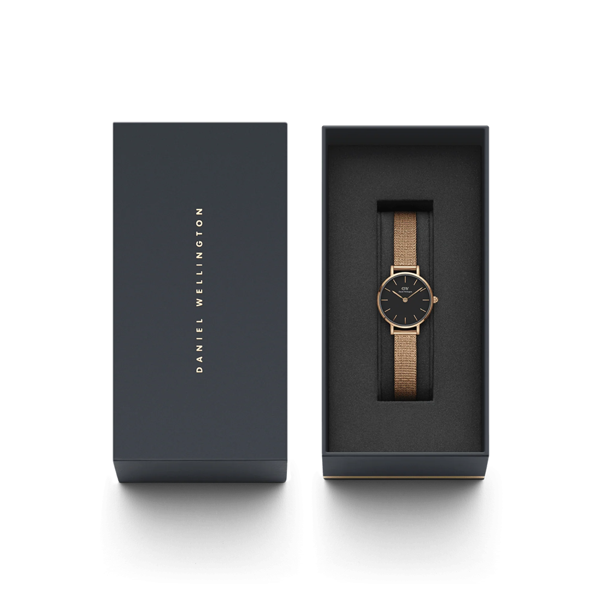 Petite Pressed Melrose Black Rose Gold - Image 5